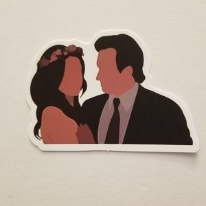 10/$10 Gilmore Girls Luke & Lorelai Sticker